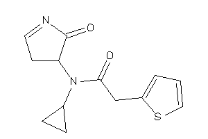 Image of N-cyclopropyl-N-(2-keto-1-pyrrolin-3-yl)-2-(2-thienyl)acetamide