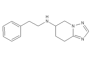 Phenethyl(5,6,7,8-tetrahydro-[1,2,4]triazolo[1,5-a]pyridin-6-yl)amine