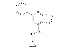 N-cyclopropyl-6-phenyl-isoxazolo[5,4-b]pyridine-4-carboxamide