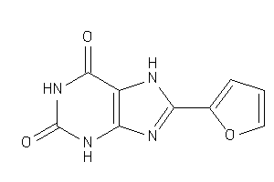 Image of 8-(2-furyl)-7H-xanthine