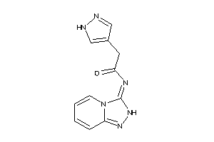 2-(1H-pyrazol-4-yl)-N-(2H-[1,2,4]triazolo[4,3-a]pyridin-3-ylidene)acetamide