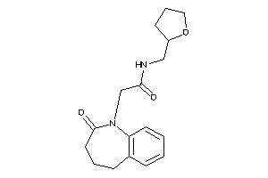Image of 2-(2-keto-4,5-dihydro-3H-1-benzazepin-1-yl)-N-(tetrahydrofurfuryl)acetamide