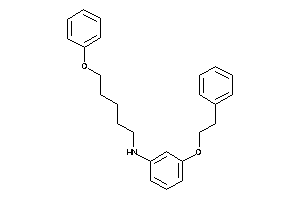 Image of (3-phenethyloxyphenyl)-(5-phenoxypentyl)amine