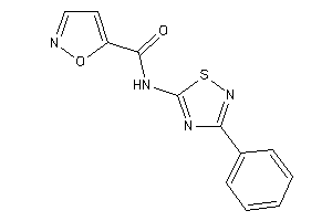 N-(3-phenyl-1,2,4-thiadiazol-5-yl)isoxazole-5-carboxamide