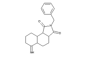 2-benzyl-6-imino-4,5,5a,7,8,9,9a,9b-octahydro-3aH-benzo[e]isoindole-1,3-quinone
