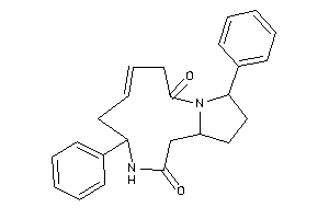 7,14-diphenyl-1,8-diazabicyclo[9.3.0]tetradec-4-ene-2,9-quinone