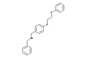 Benzyl-[4-(2-phenoxyethoxy)benzyl]amine