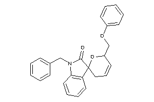 Image of 1'-benzyl-2-(phenoxymethyl)spiro[2,5-dihydropyran-6,3'-indoline]-2'-one