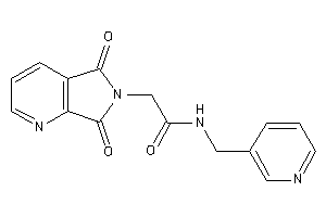 2-(5,7-diketopyrrolo[3,4-b]pyridin-6-yl)-N-(3-pyridylmethyl)acetamide