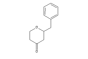Image of 2-benzyltetrahydropyran-4-one