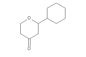 Image of 2-cyclohexyltetrahydropyran-4-one
