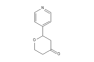 Image of 2-(4-pyridyl)tetrahydropyran-4-one