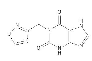 Image of 1-(1,2,4-oxadiazol-3-ylmethyl)-7H-xanthine