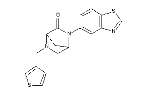Image of 5-(1,3-benzothiazol-5-yl)-2-(3-thenyl)-2,5-diazabicyclo[2.2.1]heptan-6-one