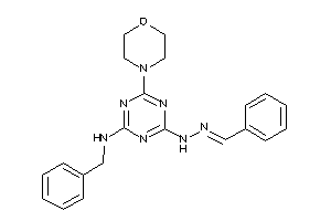 Image of (benzalamino)-[4-(benzylamino)-6-morpholino-s-triazin-2-yl]amine