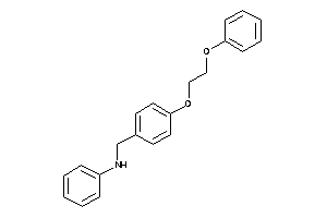 [4-(2-phenoxyethoxy)benzyl]-phenyl-amine