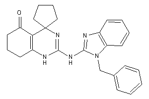 Image of 2-[(1-benzylbenzimidazol-2-yl)amino]spiro[1,6,7,8-tetrahydroquinazoline-4,1'-cyclopentane]-5-one