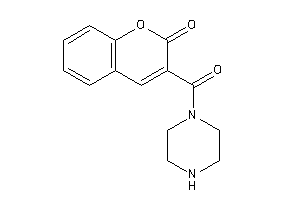 Image of 3-(piperazine-1-carbonyl)coumarin
