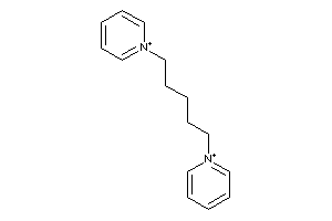 1-(5-pyridin-1-ium-1-ylpentyl)pyridin-1-ium