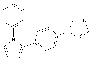 1-[4-(1-phenylpyrrol-2-yl)phenyl]imidazole