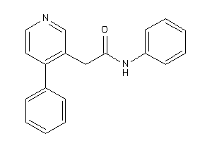 N-phenyl-2-(4-phenyl-3-pyridyl)acetamide