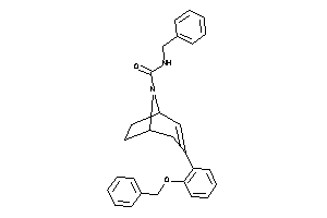 3-(2-benzoxyphenyl)-N-benzyl-8-azabicyclo[3.2.1]oct-3-ene-8-carboxamide