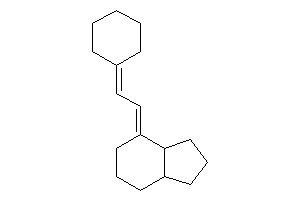 Image of 7-(2-cyclohexylideneethylidene)-1,2,3,3a,4,5,6,7a-octahydroindene