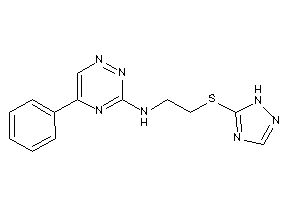 (5-phenyl-1,2,4-triazin-3-yl)-[2-(1H-1,2,4-triazol-5-ylthio)ethyl]amine