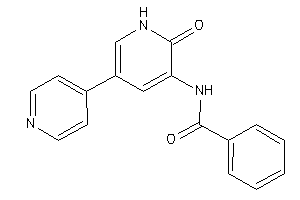 N-[2-keto-5-(4-pyridyl)-1H-pyridin-3-yl]benzamide