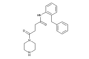 N-(2-benzylphenyl)-4-keto-4-piperazino-butyramide