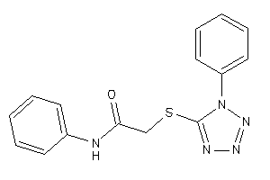 N-phenyl-2-[(1-phenyltetrazol-5-yl)thio]acetamide