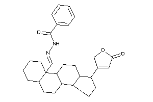 Image of N-[[17-(5-keto-2H-furan-3-yl)-1,2,3,4,5,6,7,8,9,11,12,13,14,15,16,17-hexadecahydrocyclopenta[a]phenanthren-10-yl]methyleneamino]benzamide