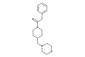 1-[4-(morpholinomethyl)piperidino]-2-phenyl-ethanone
