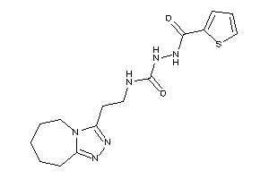 1-[2-(6,7,8,9-tetrahydro-5H-[1,2,4]triazolo[4,3-a]azepin-3-yl)ethyl]-3-(2-thenoylamino)urea