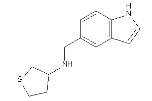 1H-indol-5-ylmethyl(tetrahydrothiophen-3-yl)amine
