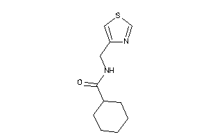 Image of N-(thiazol-4-ylmethyl)cyclohexanecarboxamide