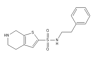 Image of N-phenethyl-4,5,6,7-tetrahydrothieno[2,3-c]pyridine-2-sulfonamide