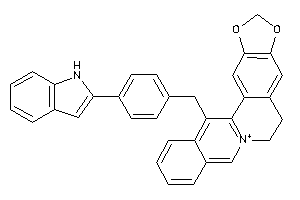 [4-(1H-indol-2-yl)benzyl]BLAH