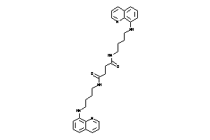 Image of N,N'-bis[4-(8-quinolylamino)butyl]succinamide