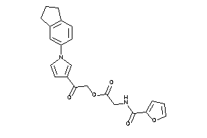 2-(2-furoylamino)acetic Acid [2-(1-indan-5-ylpyrrol-3-yl)-2-keto-ethyl] Ester