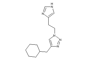 4-(cyclohexylmethyl)-1-[2-(1H-imidazol-4-yl)ethyl]triazole