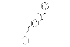 Image of 1-phenyl-3-[4-(2-piperidinoethoxy)phenyl]urea