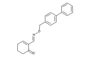 2-[(4-phenylbenzyl)oximinomethyl]cyclohex-2-en-1-one