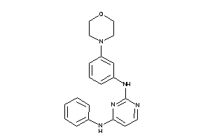 Image of (4-anilinopyrimidin-2-yl)-(3-morpholinophenyl)amine