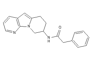 2-phenyl-N-(6,7,8,9-tetrahydropyrido[3,2-b]indolizin-8-yl)acetamide