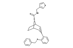 3-(2-benzoxyphenyl)-N-(3-furfuryl)-8-azabicyclo[3.2.1]oct-3-ene-8-carboxamide