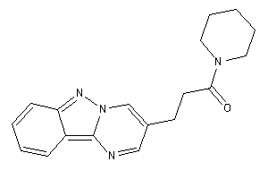 Image of 1-piperidino-3-pyrimido[1,2-b]indazol-3-yl-propan-1-one