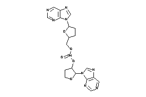 9-[5-[(2-purin-9-yltetrahydrofuran-3-yl)oxyphosphonoyloxymethyl]tetrahydrofuran-2-yl]purine