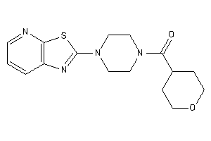Tetrahydropyran-4-yl-(4-thiazolo[5,4-b]pyridin-2-ylpiperazino)methanone