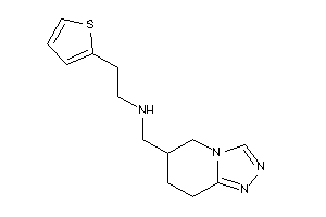 5,6,7,8-tetrahydro-[1,2,4]triazolo[4,3-a]pyridin-6-ylmethyl-[2-(2-thienyl)ethyl]amine